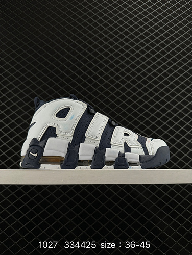 1D2C5X NK Air More Uptempo 9E6 OG Pippen Big AIR Ispirato alla popolare cultura dei graffiti per le 