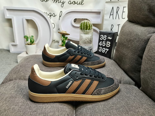 39E7 Adidas SAMBA OG IE9E1D2C3 Classic Originals di quasi 70G anni fa realizzati in pelle scamosciat