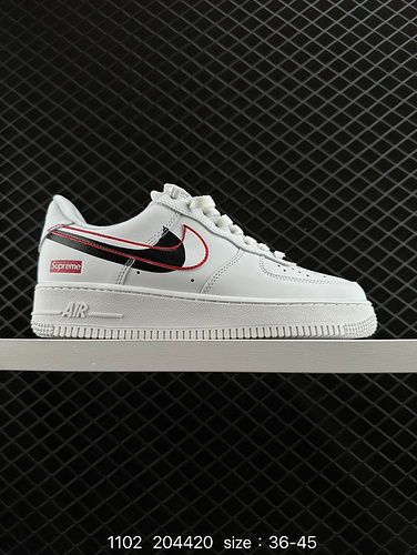 1D0G0G Nike AIR FORCE 1Dx2C70G7 Air Force One scarpa da tavola sportiva casual versatile e bassa con