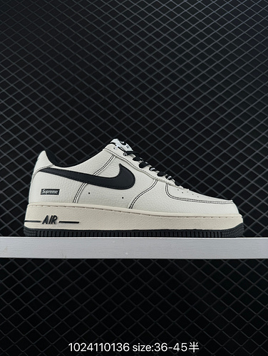 1D80G livello aziendale NIKE AIR FORCE 1D0G7 originale ultimo cartone originale per creare una versi