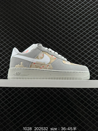 1D60G Nike Air Force 1D Low 0G7 LX quotDetset Camoquot Originale Ultimo cartone originale Realizzato