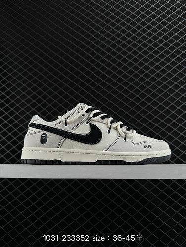 2C60G Nike Dunk Low Retro sneakers decostruiscono cinturini doppi lacci scarpe da tavolo retrò Come 