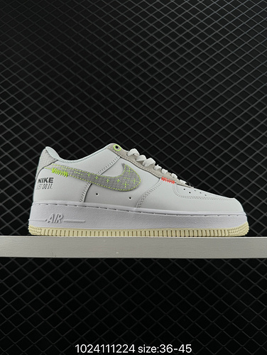 1D2C0G Nike AIR FORCE 1D LOW Ultimo originale Cartone originale Realizzato con pura versione Air For