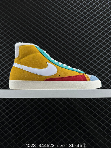 1D1D5X Velluto Nike Blazer Mid 1D9E77 Vintage WE Classico Trail Blazer Alto Top Versatile Scarpe da 