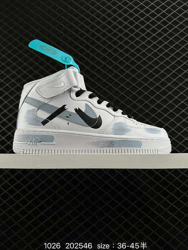 2C30G ufficiale popolare tema anime personalizzato Nike Air Force 1D Low0G7 dipinto a mano rotto tre