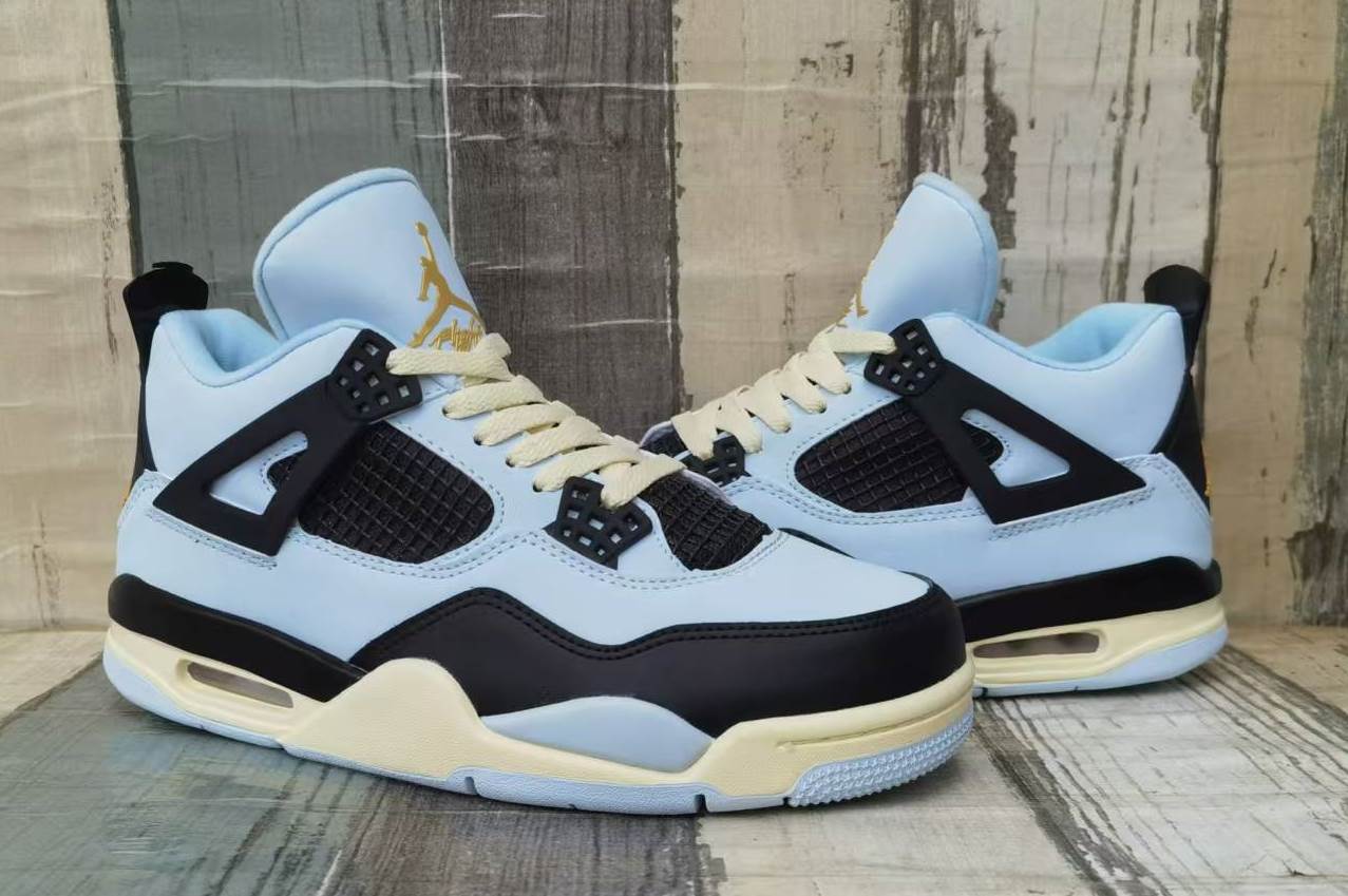 JORDAN 4 浅兰黑 男鞋 40--47