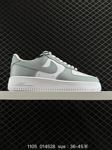 1D40G Nike AIR FORCE 1D0G7 Air Force One scarpa da tavola sportiva casual versatile e bassa con pres