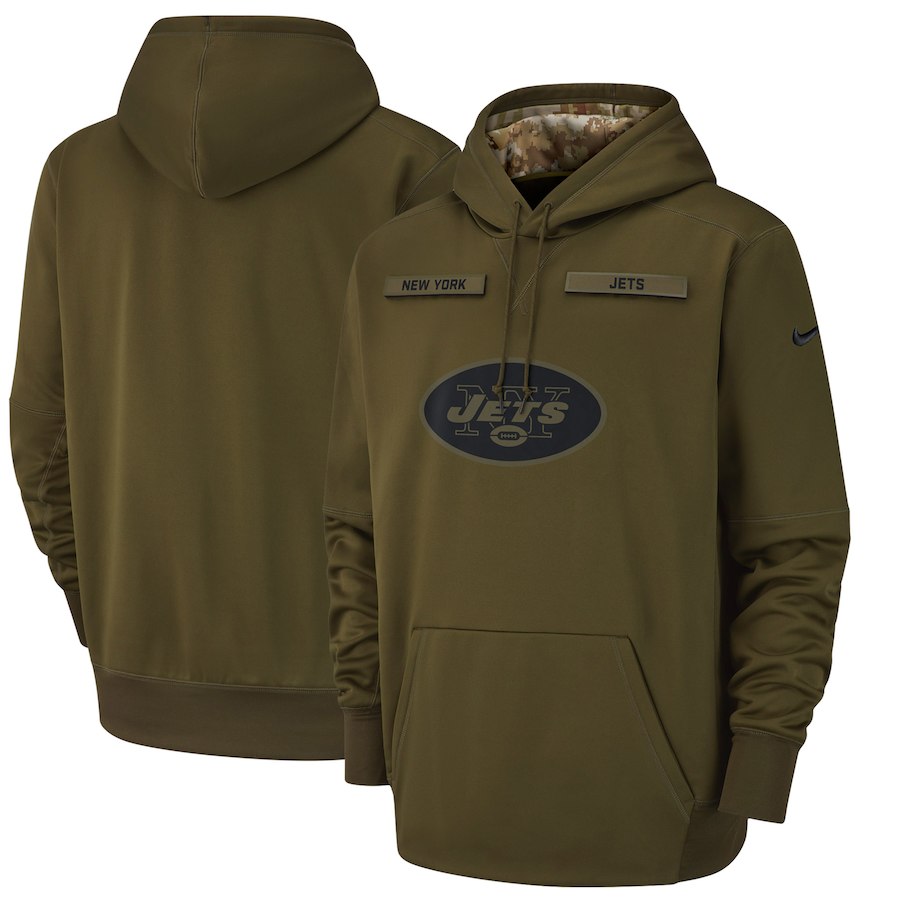 New York Jets Nike Men&amp;#x27;s Salute to Service Pullover Performance Green Hoodie.jpg