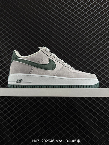 2C30G Nike AIR FORCE 1D0G7 Air Force One scarpa da tavolo sportiva casual versatile e bassa con pres