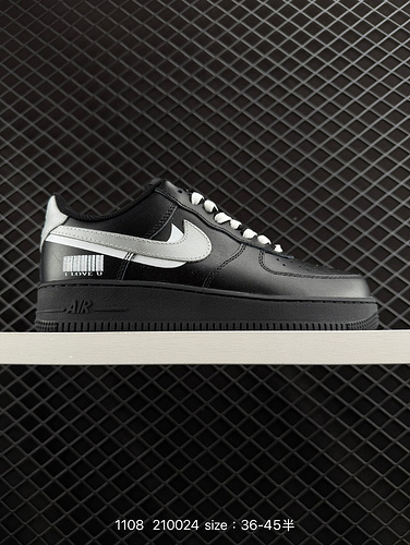 1D2C0G Nike AIR FORCE 1D0G7 Air Force One scarpa da tavolo sportiva casual versatile e bassa con pre