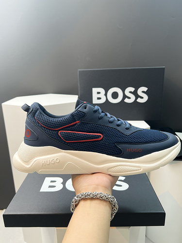 Codice scarpa da uomo BOSS 7B6 Taglia38444 Personalizzata