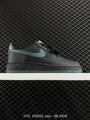 1D1D0G Nike AIR FORCE 1D0G7 Air Force One scarpa da tavolo sportiva casual versatile e alta con pres