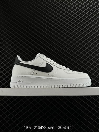 1D40G Nike AIR FORCE 1D0G7 Air Force One scarpa da tavolo sportiva casual versatile e bassa con pres