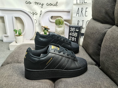 2C81DD Adidas Originals SUPERSTAR Shell Head Classico Versatile Scarpe da tavolo sportive casual Sch