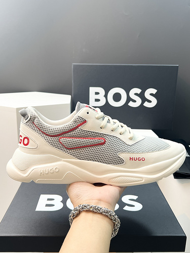 Codice scarpa da uomo BOSS 7B6 Taglia38444 Personalizzata