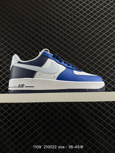 1D1D0G Nike AIR FORCE 1D0G7 Air Force One scarpa da tavolo sportiva casual versatile e bassa con pre