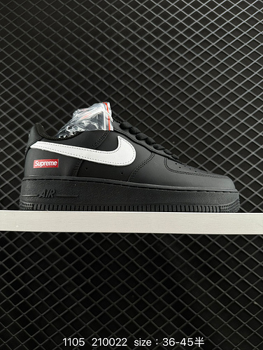 1D1D0G Nike AIR FORCE 1D0G7 Air Force One scarpa da tavolo sportiva casual versatile e bassa con pre