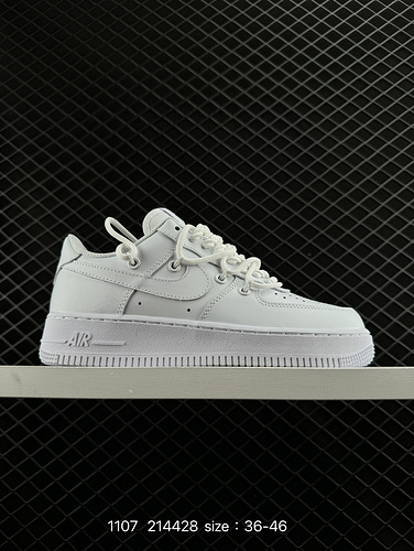 1D40G Nike AIR FORCE 1D0G7 Air Force One scarpa da tavola sportiva casual versatile e bassa con pres