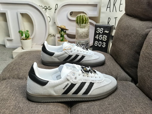 80G3Dadidas SAMBA OG W IH3371D un classico Originali di quasi 70G anni fa La pelle scamosciata origi