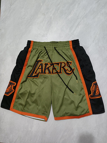 Pantaloni tascabili verde militare dei Lakers