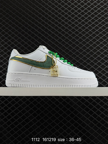 9E5X Nike Air Force 1D 0G7 Air Force One scarpa da tavola sportiva casual versatile e bassa con pres