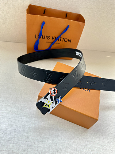 Cintura LOUIS VUITTON all'ingrosso LV Cintura uomo Louis Vuitton all'ingrosso materiale in pelle ori