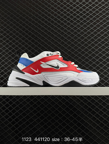 1yupoopoo Nike M2K Tekno Nike Retro Trendy Versatile Tempo libero Sport Viaggi Papà Scarpe Codice ar