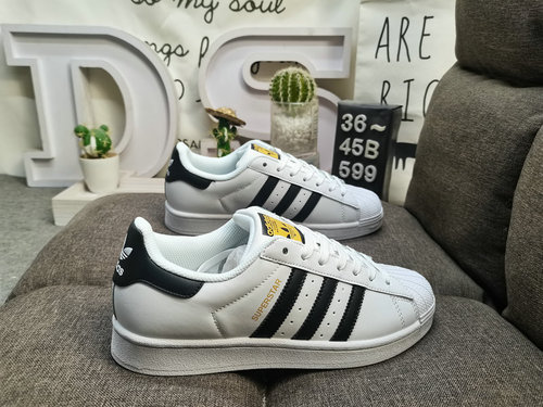 599D Adidas Originals SUPERSTAR EG4959 Shell Head Classico Versatile Scarpe da tavolo sportive casua