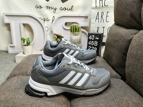 229D Adidas ANZIT FG Marathon Tendenza Moda Scarpe Sportive Casual