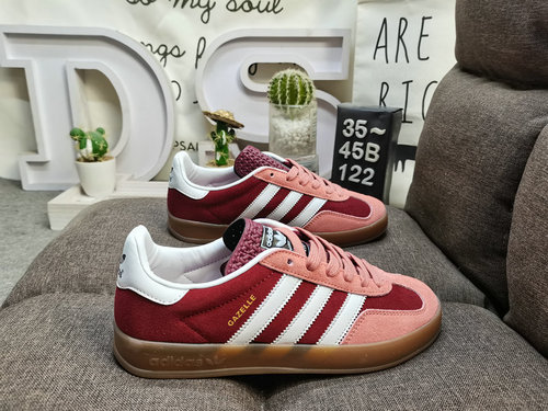 1yu22D livello aziendale genuina mezza taglia adlidas IF9647 Adidas Gazelle Indoor casual resistente