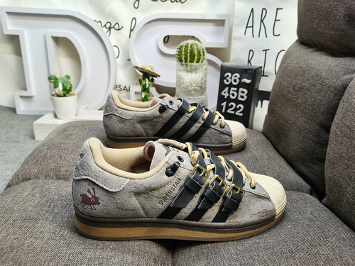 1yu22D Adidas Originals SUPERSTAR HO6344 Shell Head Classic Versatile Casual Scarpe da tavolo sporti