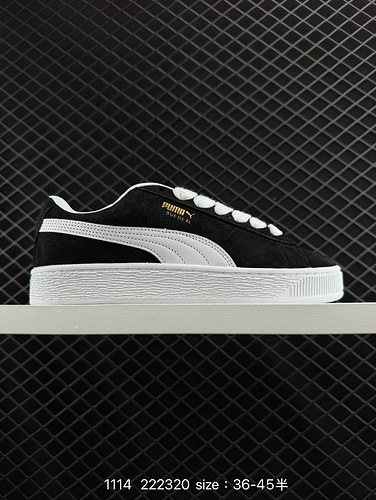 1yupoopoo Puma SUEDE PLATFORM CORE Articolo singolo retrò Puma Scarpe da allenamento tedesche antisc