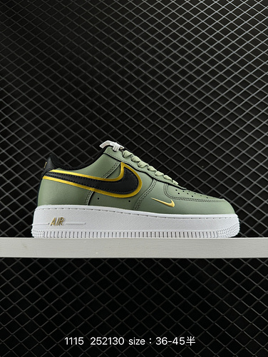 1yu5oo Nike Air Force 1yu Low Air Force One scarpe da tavolo sportive casual versatili con top basso