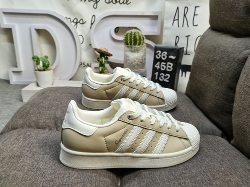 1yu32D Adidas Originals SUPERSTAR Shell Head Classico Versatile Casual Scarpe da tavolo sportive Sch