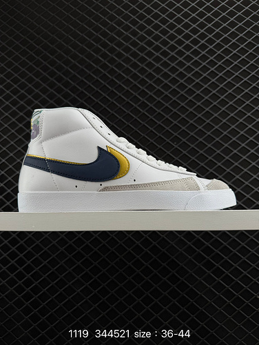 1yupoo5 Nike Blazer Mid77 SUEDE Classico versatile High Top Trail Blazer Scarpe sportive da tavolo c