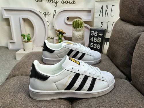 535D Adidas Originals SUPERSTAR C771yu24 Shell Head Classico Versatile Scarpe da tavolo sportive cas