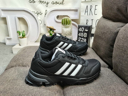 229D Adidas ANZIT FG Marathon Tendenza Moda Scarpe Sportive Casual