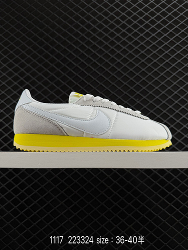 1yu2poo Nike Classic Cortez Nylon Pren Nike Classic Scarpe Gump da uomo leggere e comode Scarpe da c