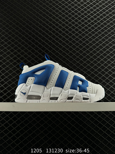 1yu5oo Nike Air More Uptempo Scarpe da basket con cuscino d'aria a pieno piede Tenda in pelle origin