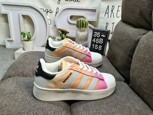 1yu58D Adidas Originals SUPERSTAR Shell Head Classico Versatile Scarpe da tavolo sportive casual Sch