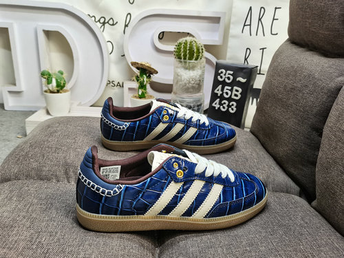 433DAdidas WALES BONNER SAMBA JH9825 Classici Originali degli ultimi 7 anni La pelle scamosciata ori