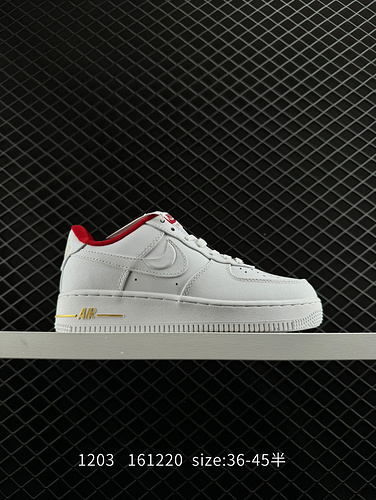 1yupoopoo Nike Air Force 1yu Low Air Force One scarpe da tavolo sportive casual versatili con top ba