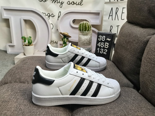 1yu32D Adidas Originals SUPERSTAR C771yu24 Shell Head Classico Versatile Casual Scarpe da tavolo spo