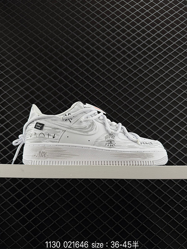 23poo Ufficiale Popolare Tema anime personalizzato Nike Air Force 1yu Lowpoo7 Simbolo della moda Air