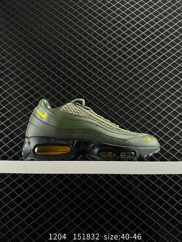 1yu6poo Corteiz x NK Air Max 95 collaborazione retrò comode scarpe sportive con cuscino d'aria polve