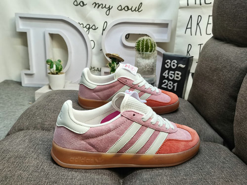 281yuD Adidas originali Gazelle Indoor IH8543 scarpe da tavolo basse, casual, durevoli e leggere. Qu