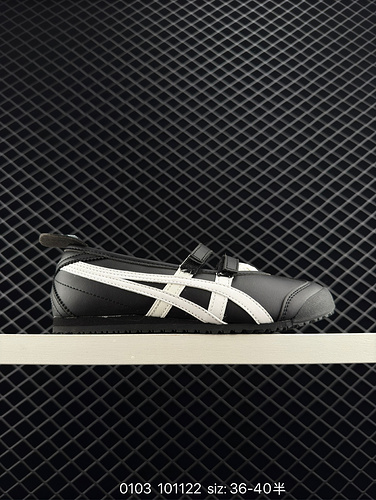 1yu1yupoo Onitsuka Tiger MEXICO 66 Paraty Slip En un clásico zapato de lienzo de cuero casual con lo