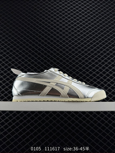 85 Onitsuka Tiger MEXICO 66 Paraty Slip On Arthurs Ghost Tomb Tiger clásico calzado de cuero casual 