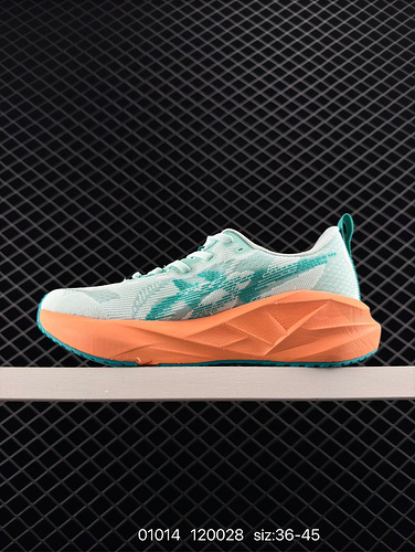 1yu4boo ASICS novablast 5 cómodo, multifuncional, antideslizante, resistente al desgaste, zapatos de