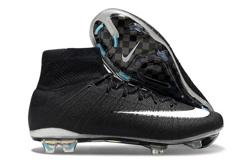 Arrived 3945 Nike Assassin 1yupoo High Top Waterproof Knitted FG Football Shoes Nike Mercurial Super